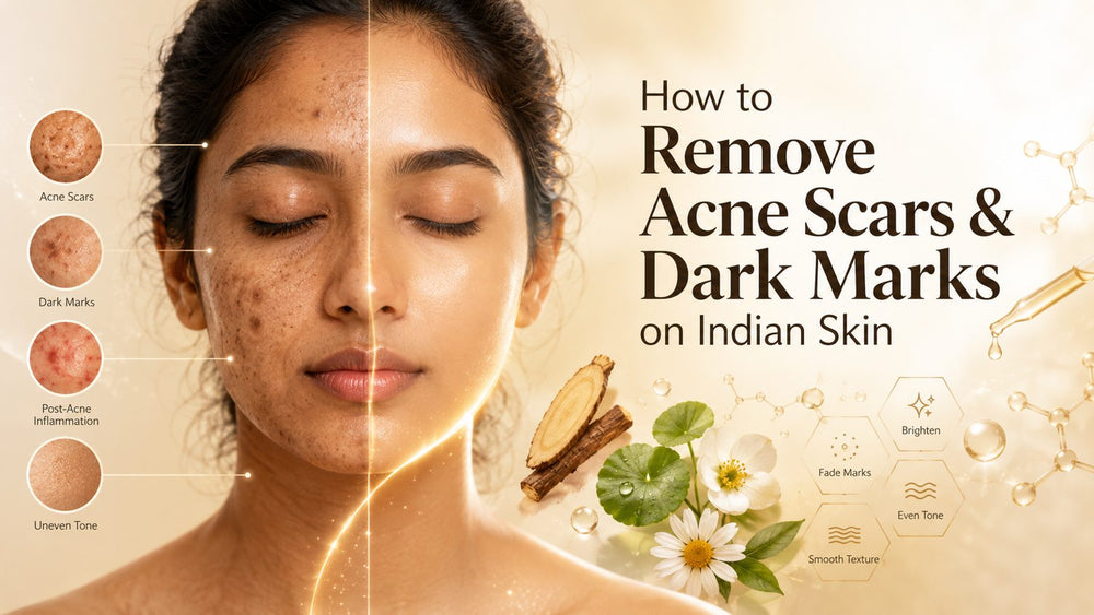 How to Remove Acne Scars & Dark Marks on Indian Skin