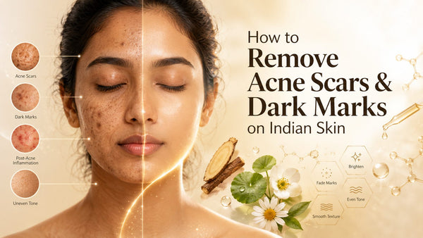 How to Remove Acne Scars & Dark Marks on Indian Skin