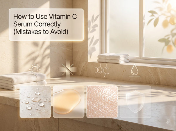 How to Use Vitamin C Serum Correctly (Mistakes to Avoid)