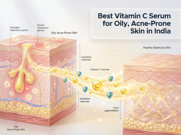 Best Vitamin C Serum for Oily, Acne-Prone Skin in India