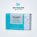 Goodbye Acne Soap Allantoin + Rice Bran OIl + Salicylic Acid + Tea Tree Oil + Safforn Oil - 125g - Key to Glow 